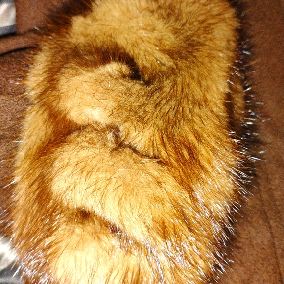Brown mink jacket - Picture 7 of 8
